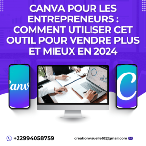 Read more about the article Canva pour les entrepreneurs : comment utiliser cet outil pour vendre plus et mieux en 2024