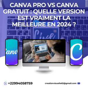 Read more about the article Canva Pro vs Canva Gratuit : Quelle version est vraiment la meilleure en 2024 ?