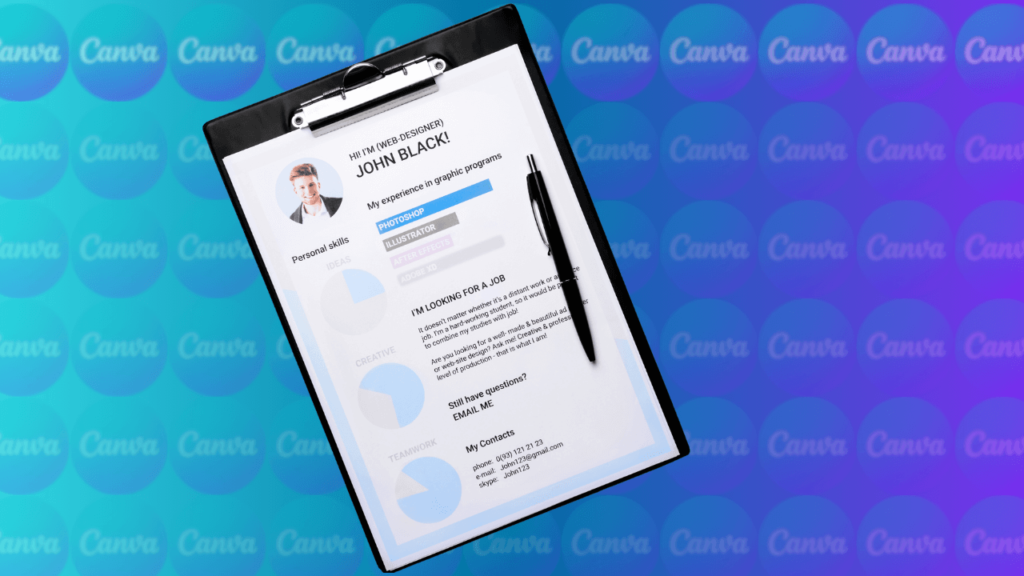 Comment créer un CV gratuit sur Canva en 2024 ?