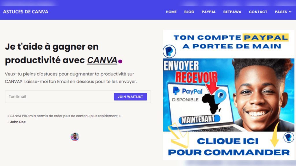 Liens Canva Pro Gratuit en 2024 sur astucesdespro.com