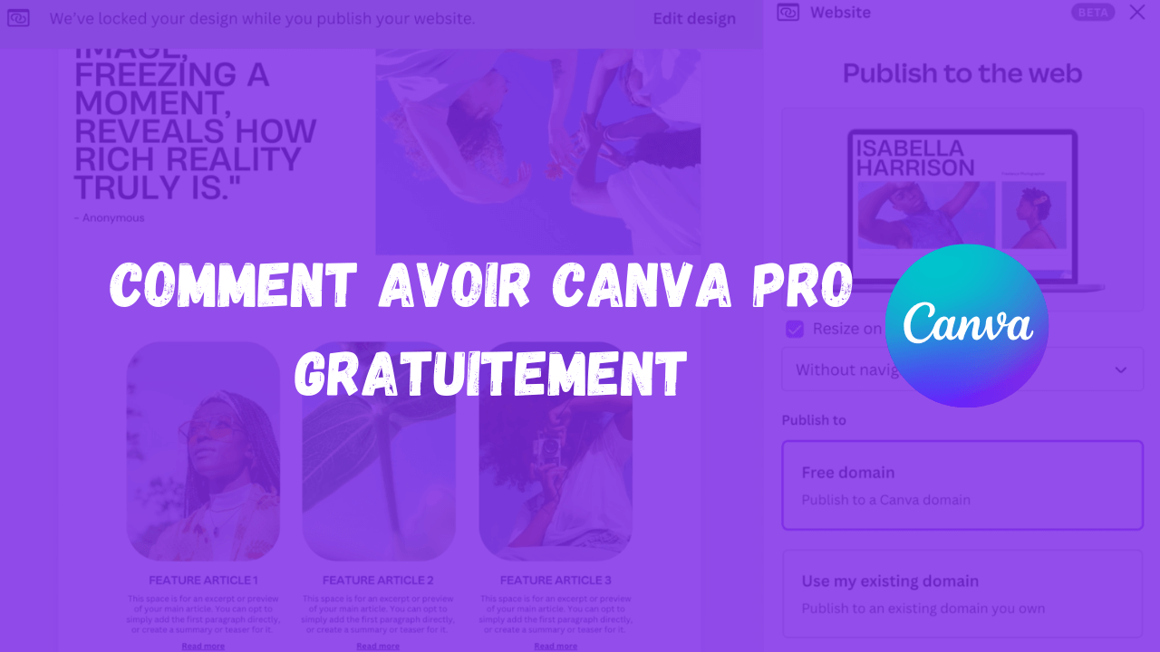 You are currently viewing Comment avoir Canva Pro gratuitement ?