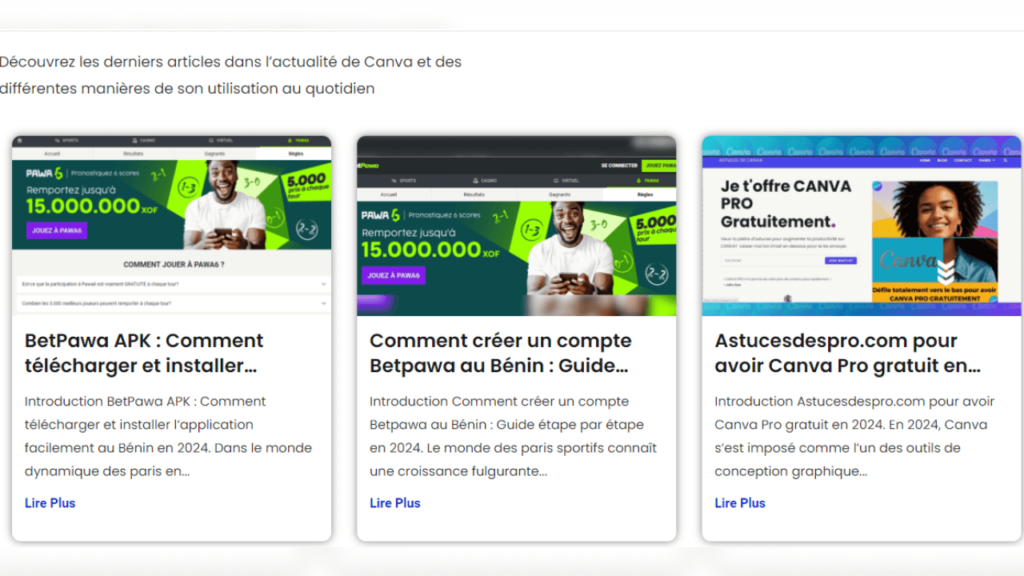 Liens Canva Pro Gratuit en 2024 sur astucesdespro.com