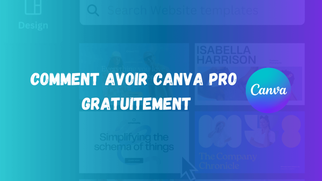 Comment avoir Canva Pro gratuitement ?