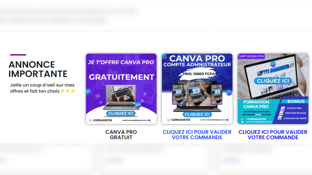 Liens Canva Pro Gratuit en 2024 sur astucesdespro.com