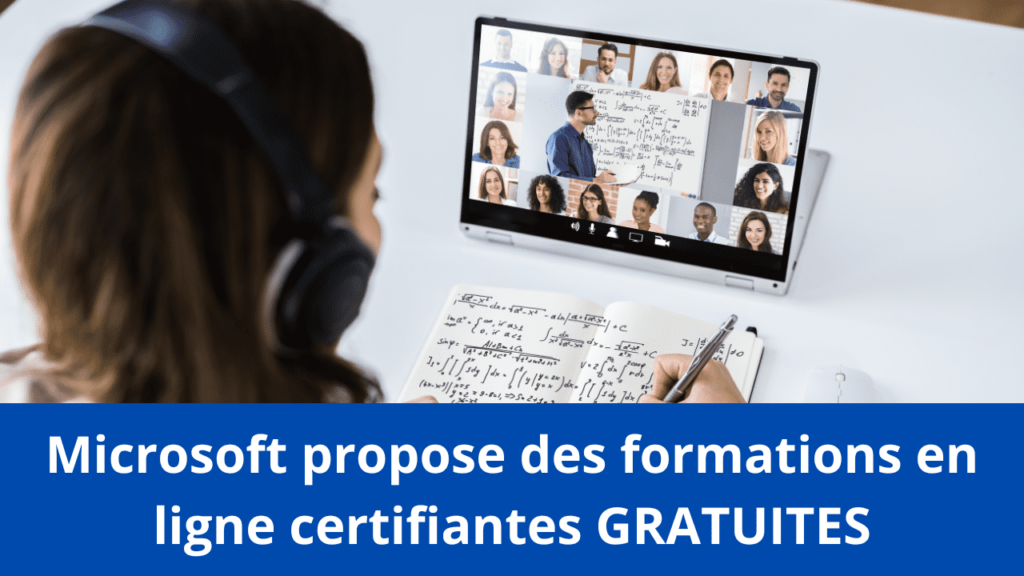 Microsoft propose des formations en ligne certifiantes GRATUITES