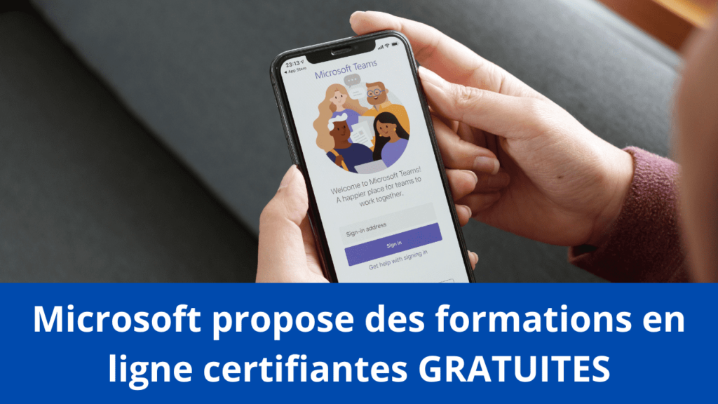 Microsoft propose des formations en ligne certifiantes GRATUITES