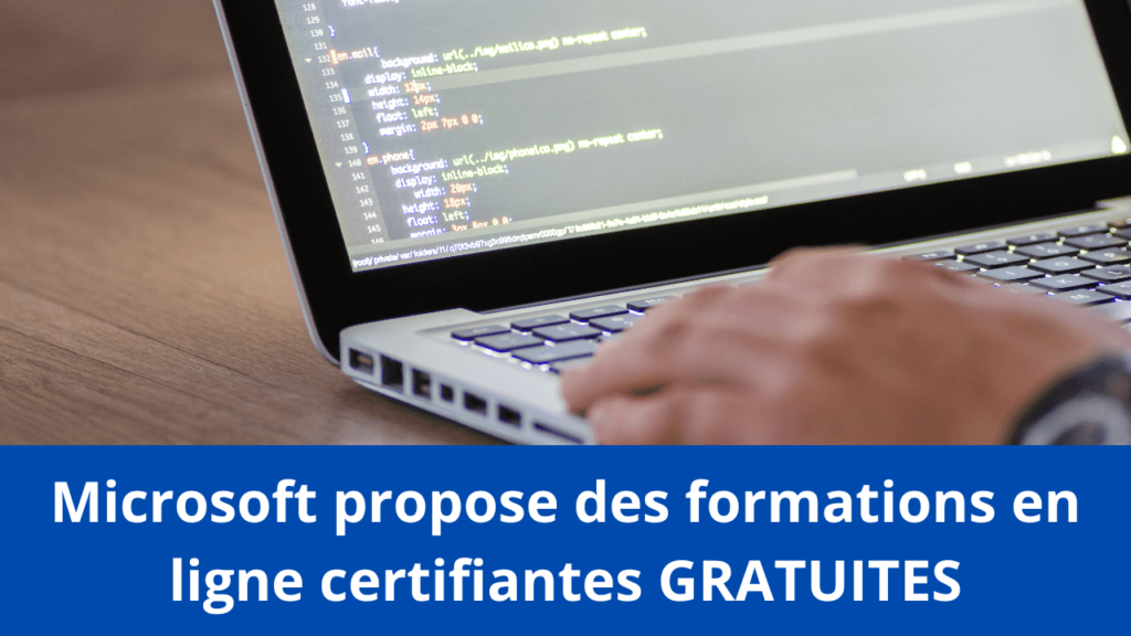 Microsoft propose des formations en ligne certifiantes GRATUITES