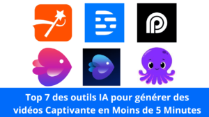 Read more about the article Top 7 des outils ‍IA pour générer des vidéos Captivante en Moins de 5 Minutes