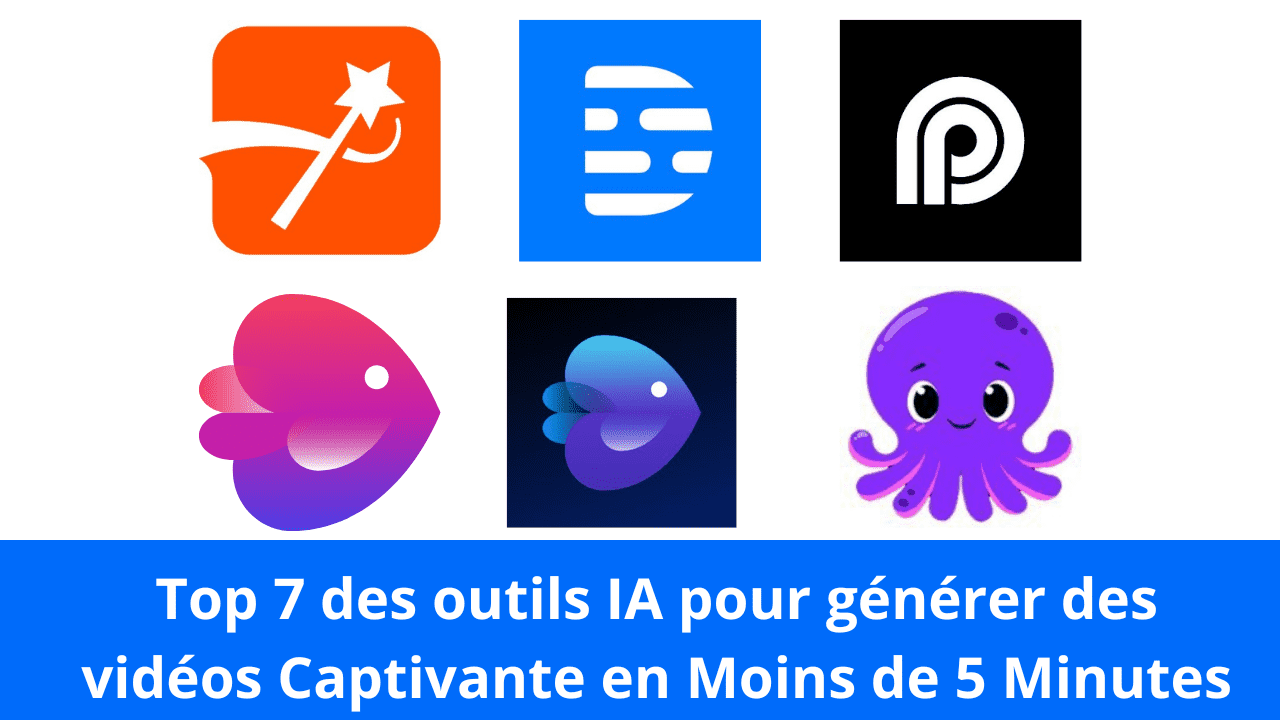 You are currently viewing Top 7 des outils ‍IA pour générer des vidéos Captivante en Moins de 5 Minutes