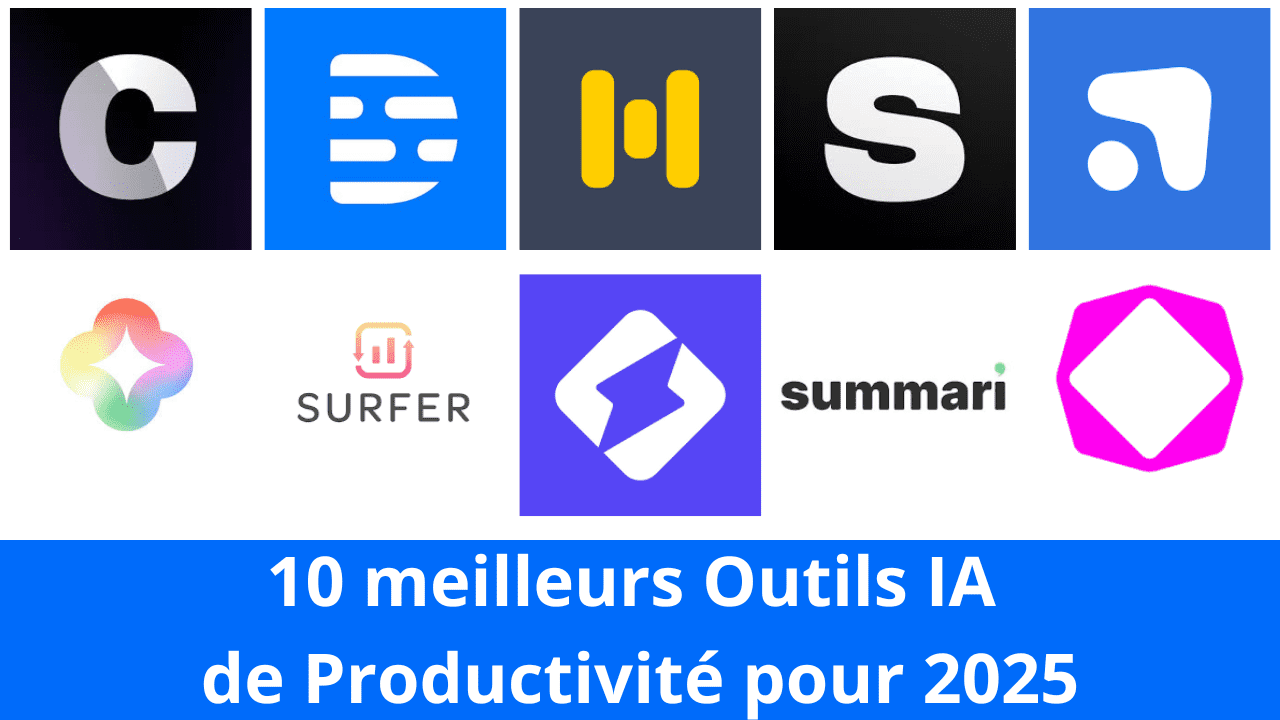 You are currently viewing 10 meilleurs Outils IA de Productivité pour 2025