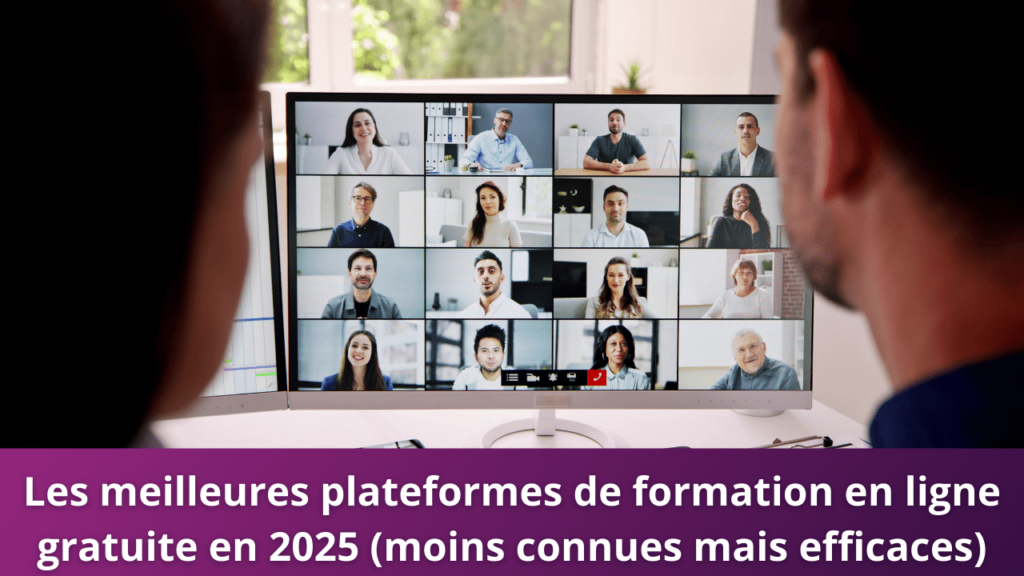 Les meilleures plateformes de formation en ligne gratuite en 2025 (moins connues mais efficaces)