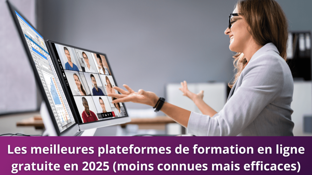 Les meilleures plateformes de formation en ligne gratuite en 2025 (moins connues mais efficaces)