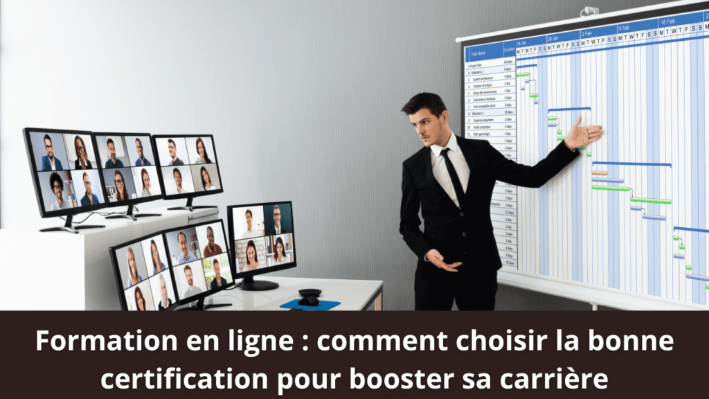 Formation en ligne : comment choisir la bonne certification pour booster sa carrière