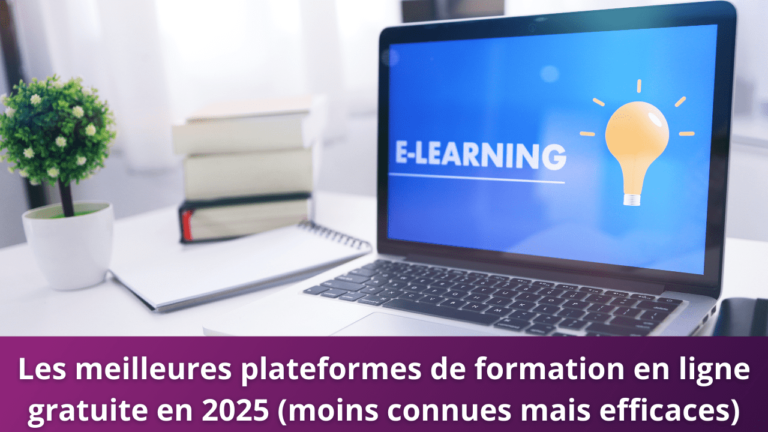 Les meilleures plateformes de formation en ligne gratuite en 2025 (moins connues mais efficaces)