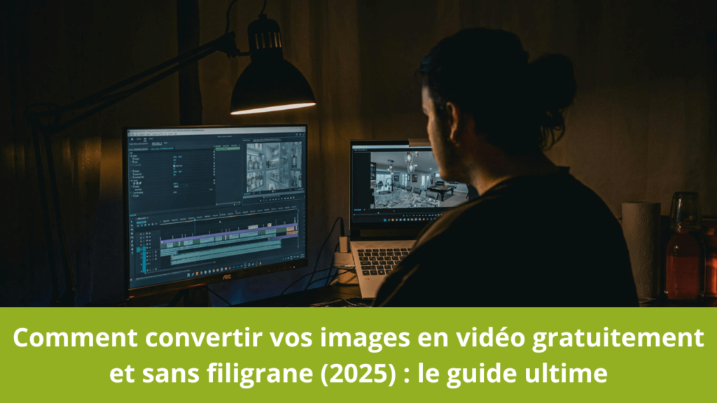 Comment convertir vos images en vidéo gratuitement et sans filigrane (2025) : le guide ultime