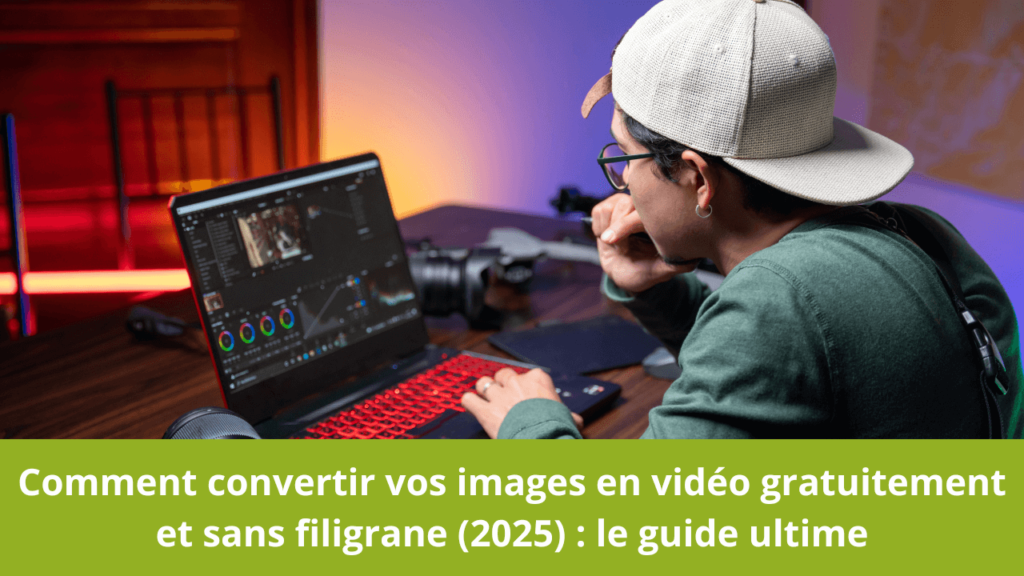 Comment convertir vos images en vidéo gratuitement et sans filigrane (2025) : le guide ultime