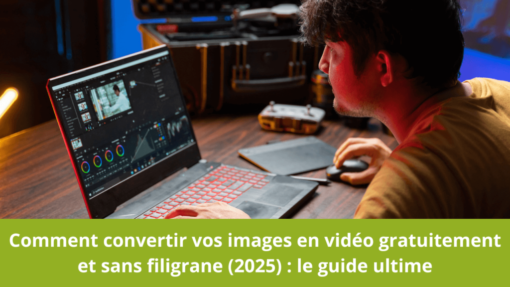 Comment convertir vos images en vidéo gratuitement et sans filigrane (2025) : le guide ultime