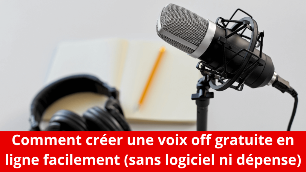 Comment créer une voix off gratuite en ligne facilement (sans logiciel ni dépense)