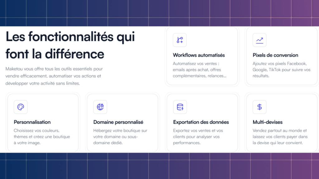 Maketou : La plateforme tout-en-un pour vendre et monétiser vos produits digitaux