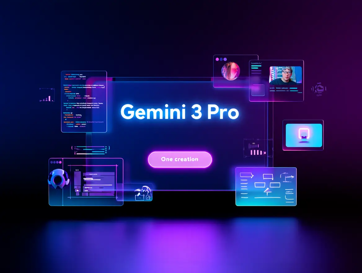 Lire la suite à propos de l’article 7 utilisations incroyables de Gemini 3 Pro : Google écrase la concurrence (Guide complet + exemples réels)