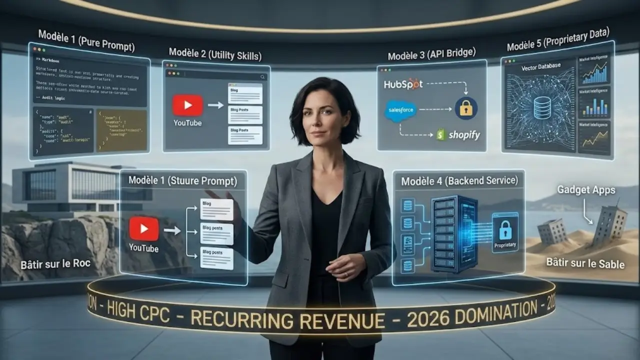 Lire la suite à propos de l’article Comment Lancer un Business SaaS en 2026 sans Coder : La Méthode Skills-as-a-SaaS (OpenClaw & Claudebot)