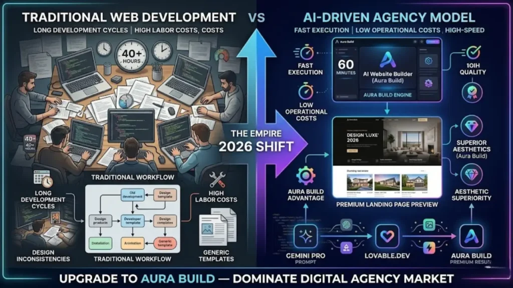 Créer une agence web IA : Stratégie de design luxe avec Lovable