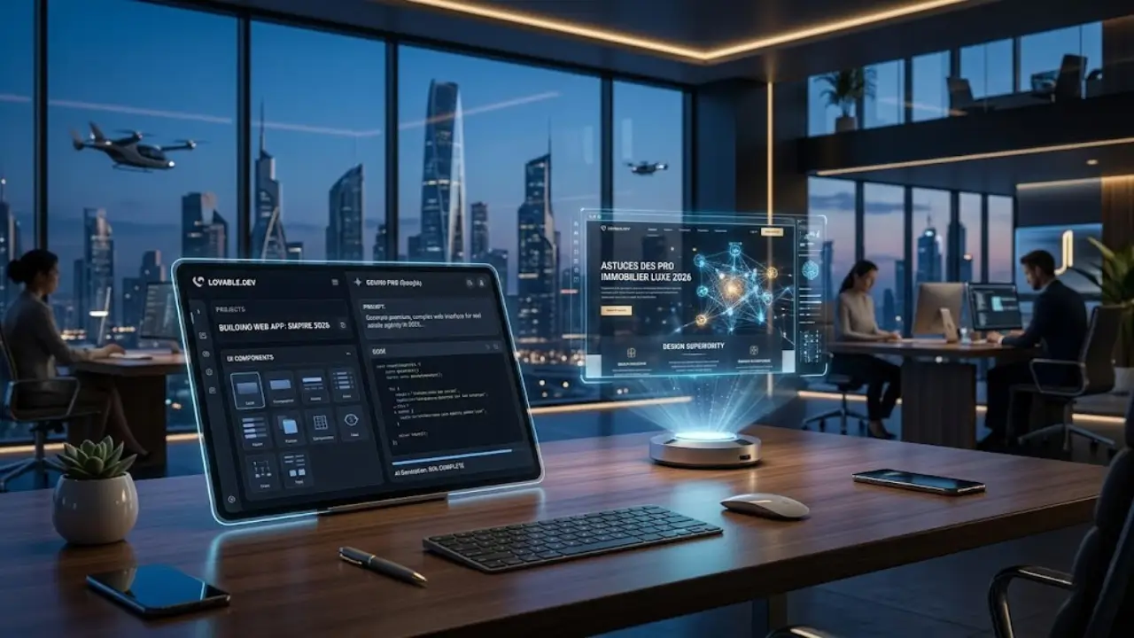 You are currently viewing Créer une agence web IA : Stratégie de design luxe avec Lovable