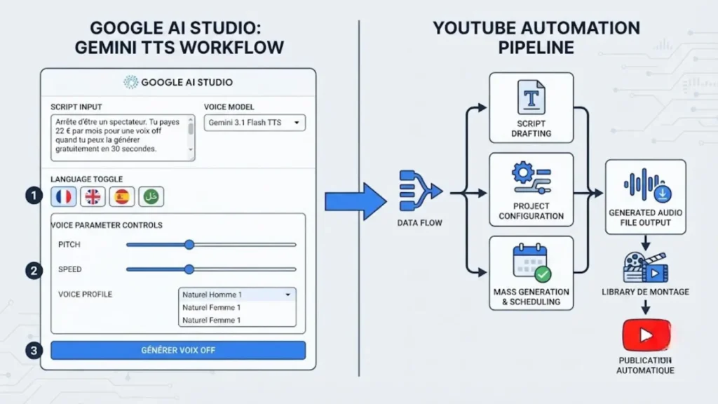 Génération Gratuite de Voix Off Ultra-Réalistes avec Google AI Studio : Alternative Économique à ElevenLabs