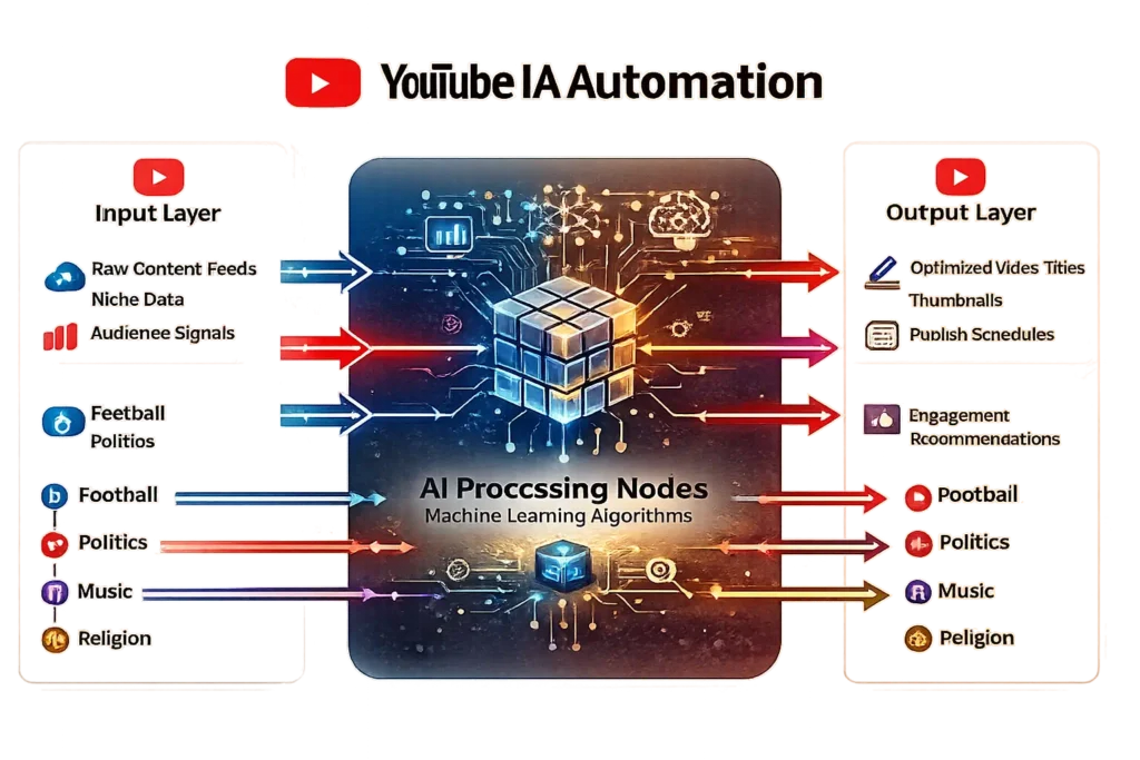 YouTube IA Automation : de 3 500 à 65 000 abonnés en 4 mois