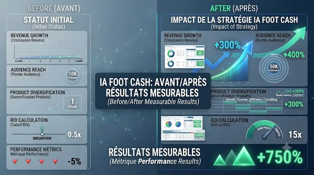 IA Foot Cash : Monétiser Football sans Risque avec Produits Digitaux