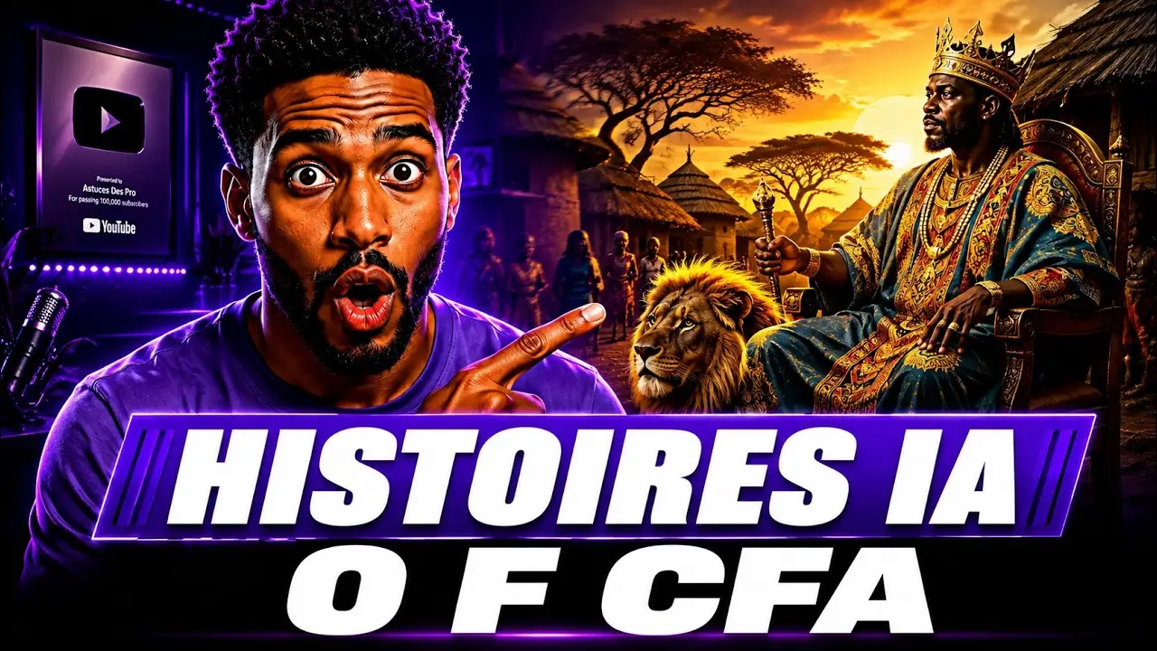 Lire la suite à propos de l’article Générer des histoires africaines virales à 0 F CFA avec l&rsquo;IA (Google Flow, Gemini & CapCut)